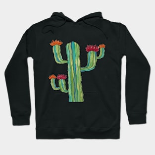 Watercolor Cactus Hoodie